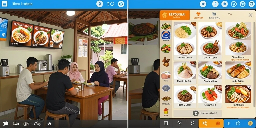 Tampilan antarmuka yang menarik dan mudah digunakan.