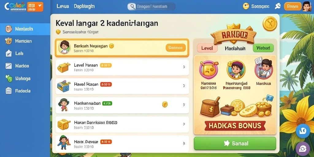 Tampilan antarmuka yang menarik dan mudah digunakan.