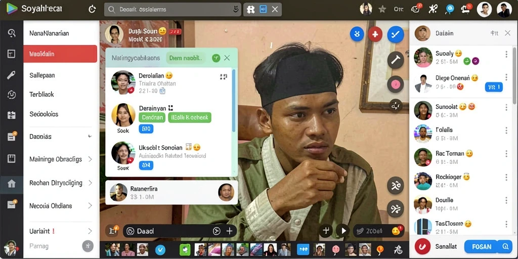 Tampilan antarmuka pengguna yang intuitif.