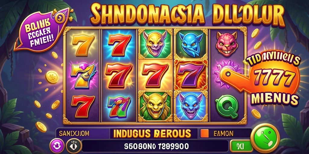 Screenshot menunjukkan pilihan tema slot yang beragam.