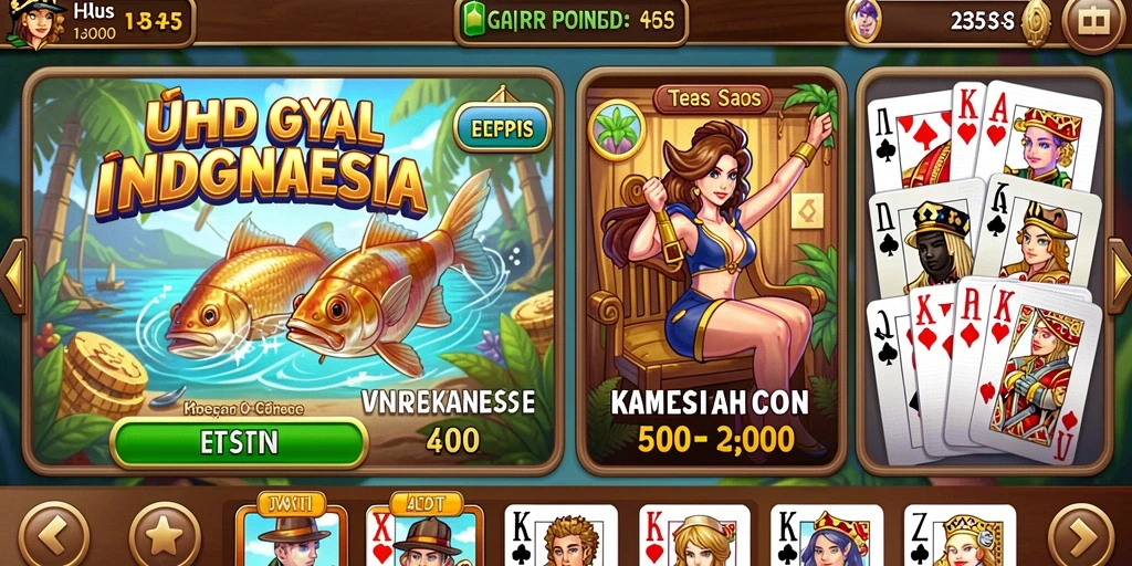 Tampilan utama yang menarik dan intuitif.