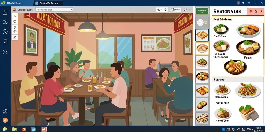 Tampilan menarik dan mudah dinavigasi.