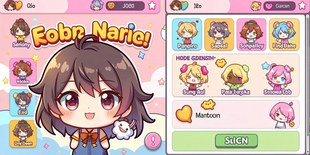 Screenshot menampilkan layar utama dengan pilihan game yang beragam.