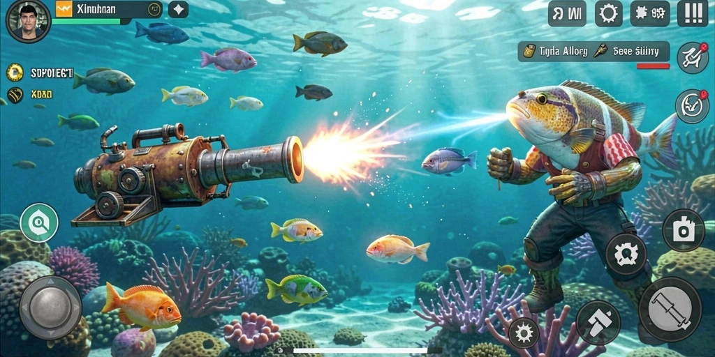 Screenshot ini menunjukkan tampilan grafis yang menakjubkan dari GAMERP.
