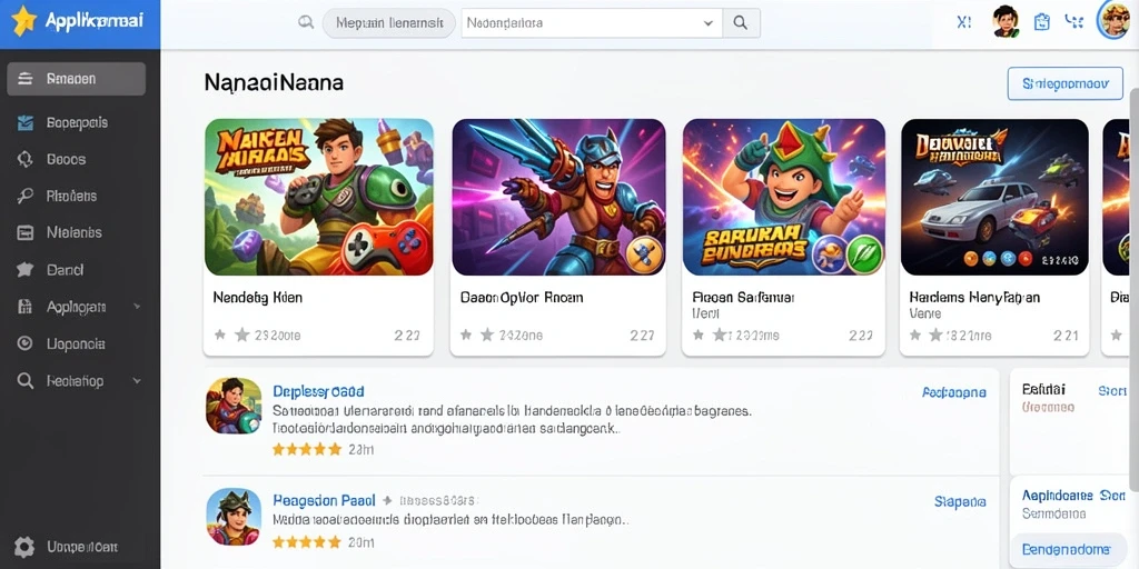 Tampilan antarmuka yang user-friendly dan mudah dinavigasi.