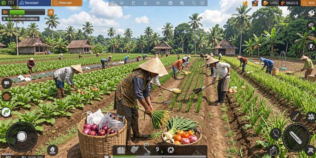 Tampilan antarmuka aplikasi yang menarik dan user-friendly.