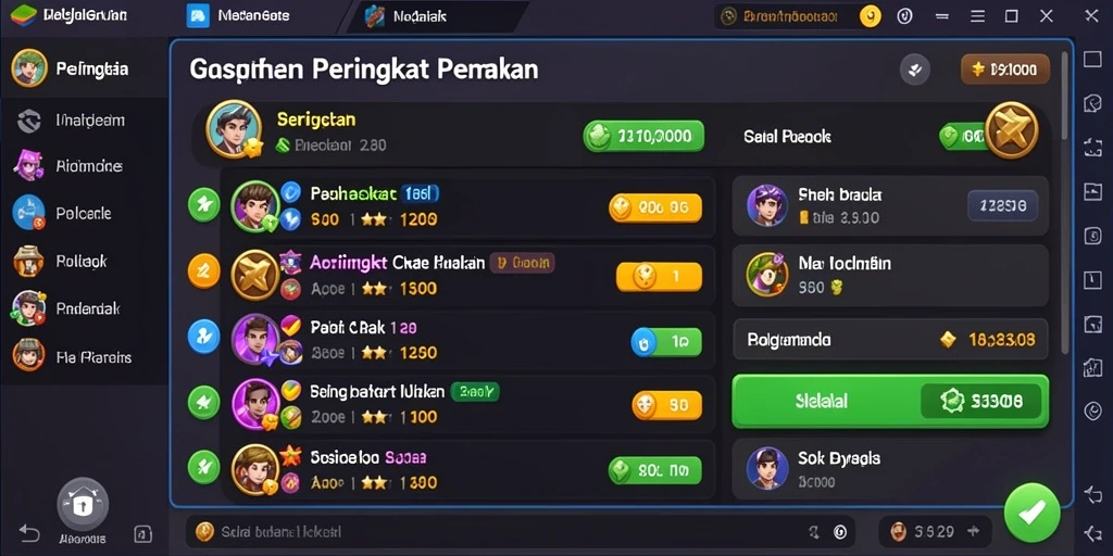Tampilan utama aplikasi NABUNG77 yang menarik.