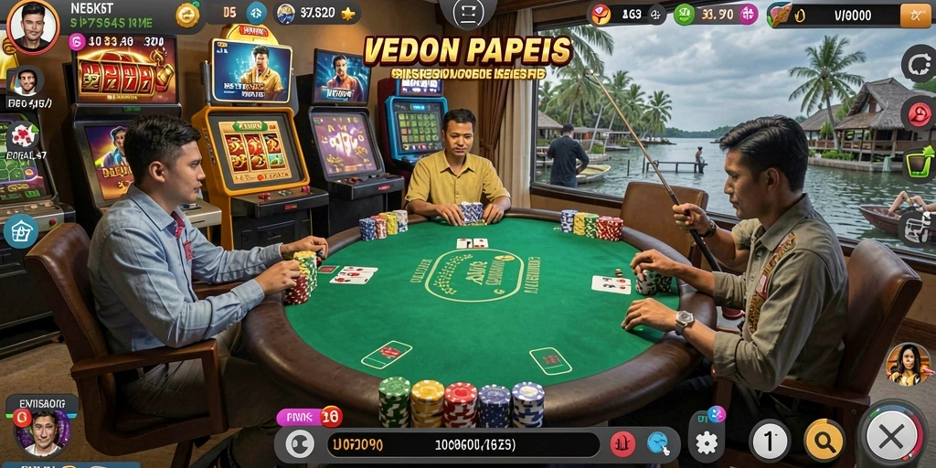 Tangkapan layar menampilkan aksi seru dalam game.