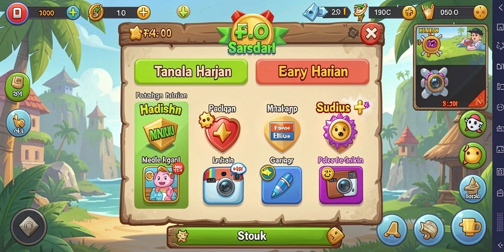 Tampilan antarmuka pengguna yang ramah dan intuitif.
