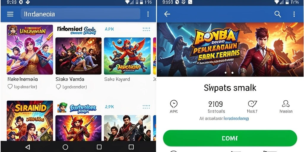 Tampilan antarmuka yang intuitif dan menarik.