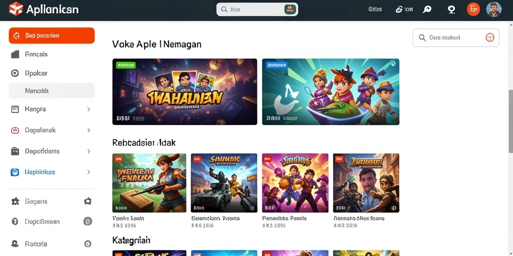 Screenshot menunjukkan tema slot petualangan yang eksotis.