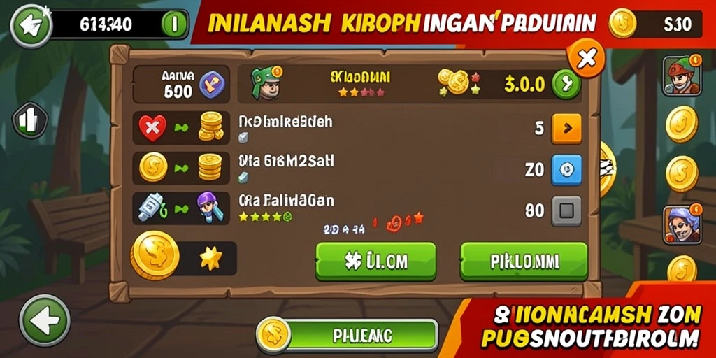 Tampilan antarmuka yang menarik dan modern.