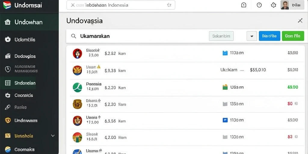 Tampilan awal yang mengesankan dan mudah dinavigasi.