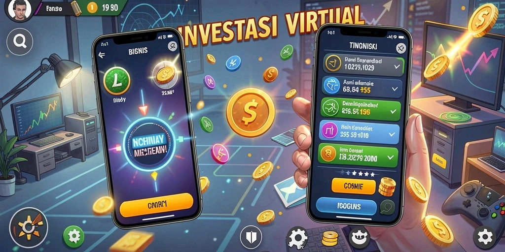 Screenshot menunjukkan antarmuka pengguna yang ramah dan menarik.
